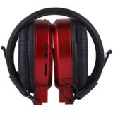 SH-S1 vouwen Stereo HiFi Wireless Sports Headphone Headset met LCD-scherm aan Display Track informatie & SD / TF kaart  voor slimme telefoons & iPad & Laptop & Notebook & MP3 of andere Audio Devices(Red)