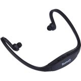 BS19 leven Sweatproof Stereo draadloze sport Bluetooth oordopjes koptelefoon In-ear Headphone Headset met Hands Free Call  voor slimme telefoons & iPad & Laptop & Notebook & MP3 of andere Bluetooth Audio Devices(Black)