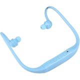506 leven waterdichte Sweatproof Stereo draadloze sport oordopjes koptelefoon In-ear Headphone Headset met Micro SD-kaartsleuf  voor slimme telefoons & iPad & Laptop & Notebook & MP3 of andere Audio-apparaten  maximale SD Card Storage: 8GB(Blue)