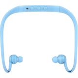 506 leven waterdichte Sweatproof Stereo draadloze sport oordopjes koptelefoon In-ear Headphone Headset met Micro SD-kaartsleuf  voor slimme telefoons & iPad & Laptop & Notebook & MP3 of andere Audio-apparaten  maximale SD Card Storage: 8GB(Blue)