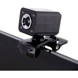 A862 12.0 Megapixels HD 360 graden draaibaar USB 2.0 WebCam / PC Camera met microfoon & 4 LED lampjes voor Skype Desktop PC Laptop  kabel lengte: 1.4 meter