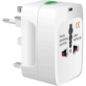 World-Wide Universal Travel Concealable Plugs Adapter with