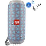 TG117 Portable Bluetooth Stereo Speaker  met ingebouwde microfoon  ondersteuning voor Hands-free gesprekken & TF kaart & AUX IN & FM  Bluetooth afstand: 10m(Blue)