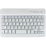 Universele Bluetooth toetsenbord met leder hoes & houder voor Ainol / PiPO / Ramos 9 7 inch/10.1 inch Tablet PC(White)