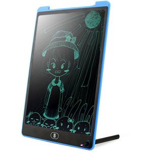 CHUYI draagbare 12 inch LCD Tablet tekening Graffiti elektronische handschrift Pad bericht Graphics Board ontwerp schrijfpapier met schrijven Pen  CE / FCC / RoHS-Certificated(Blue)