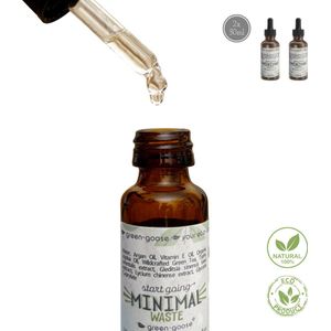 green-goose® Natuurlijke Scheerolie | Unisex | 100% Plantaardig | 2x30ml | Met Pipet | Voor Heel Je Lichaam!