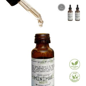 green-goose® Natuurlijke Scheerolie - Unisex - 100% Plantaardig - 2x30ml - Met Pipet - Voor Heel Je Lichaam! Verzachtend, Verzorgend en 100% Natuurlijk