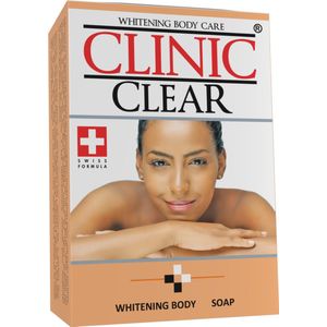 Clinic Clear Swiss Formula Whitening Body Care Soap 8oz