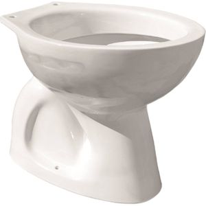 Vrijstaande Toiletpot Van Marcke ISIFIX Verborgen Vloeraansluiting S 12 cm Wit