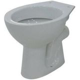 Vrijstaande toiletpot van marcke isifix muuraansluiting (h(pk) 19.2 cm wit