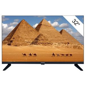 TORNADO 32ES4301X tv 81,3 cm (32") HD Smart TV Wifi Zwart 220 cd/m²