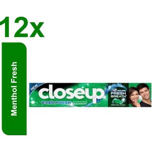 Close-Up - Menthol Fresh - 12x 120ml - Tandpasta - Voordeelverpakking