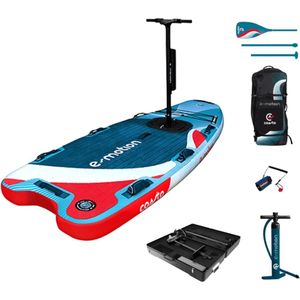 Elektrisch opblaasbaar SUP board - Coasto E-Motion - Stand Up Paddle - inclusief accessoires