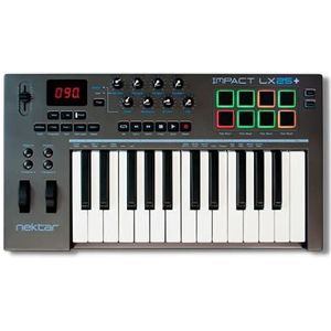 Nektar Impact LX25+, zwart,