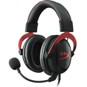 HyperX Cloud II - Gaming-headset met microfoon voor PC/PS4/Mac, rood