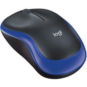 Logitech - M185 - Draadloze Muis - Blauw - Compact - 1000 DPI
