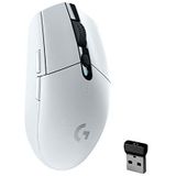 Logitech - G 305 - Draadloze Gamingmuis - Wit - Hero-sensor - 12.000 dpi
