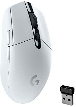 Logitech - G 305 - Draadloze Gamingmuis - Wit - Hero-sensor - 12.000 dpi