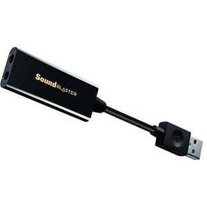 Creative Sound Blaster Play!3 - USB-DAC-versterker en externe geluidskaart, zwart