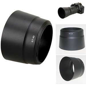 MASUNN 58Mm Et-63 Camera Lens Hood Vervanging Voor Canon Ef-S 55-250Mm F/4-5.6 Is Stm