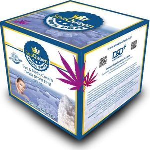 SeaQueen - Dead Sea Minerals Cannabis Eye & Neck Cream SPF 25 (Dode Zee Mineralen Cannabis Oog & Nek Creme)