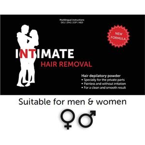 Intimate Initimate Hair Removal Ontharingspoeder