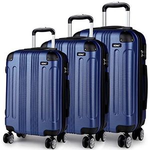 Kono 20"" 24"" 28"" Travel Trolley Case Hard Shell ABS Licht Gewicht koffer met 4 Spinner Wheel Mode Bagage voor Zakelijke Vakantie