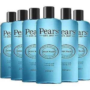 Pears Body Wash Mint Extract - 6 x 250 ml