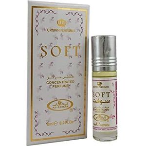 Soft 6 x 6 ml parfumolie voor vrouwen van (Al Rehab)