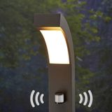 Lucande LED-tuinpadverlichting Lennik met bewegingssensor