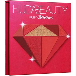 Huda Beauty - Ruby Obsessions - Oogschaduw Palette - 8,4 gr - Diepe Pigmenten