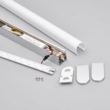 Lindby - Wandlamp Philippa - Chroom - Badkamer - Modern - Metaal