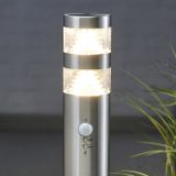 Lindby Bewegingsmelder-tuinpadverlichting Lanea + LED60cm