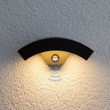 Lucande Lennik - LED-buitenwandlamp met bewegingssensor