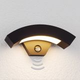 Lucande Lennik - LED-buitenwandlamp met bewegingssensor