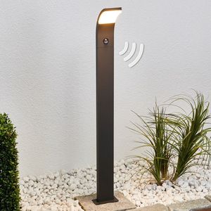 Lucande LED-tuinpadverlichting Timm met sensor, 100 cm