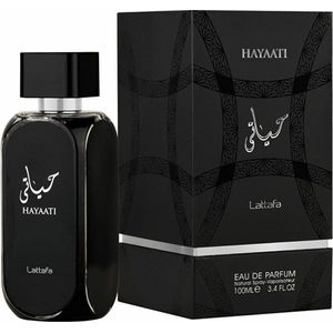 Lattafa Eau de Parfum Hayaati Men, Glasflakon, Parfüm EDP, Herrenduft