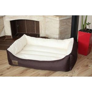 XXL Hondenbed van kunstleer - hondenkussen hondensofa kattenbed hondenkorf - waterdicht 90 X 60