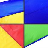 Trampoline rand afdekking - Regenboog - 366 cm - AP Sport