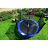 Trampoline 404 cm met veiligheidsnet en ladder - tot 150 kg