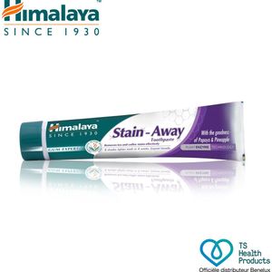 Himalaya - Stain Away - Tandpasta - 75 ml - Plantaardige Enzymtechnologie