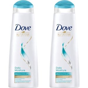 Dove Daily Moisture 2 in 1 shampoo 2 x 250 ml