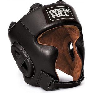 Green Hill Head Guard ""SPARTAN"" Black - Zwart - S