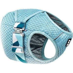 Hurtta Cooling Wrap koelvest voor honden, zomerkoelvest, aquamarijn lichtblauw, 45-55 cm