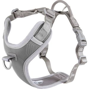 Hurtta anti trek Venture harness no-pull shadow grijs , 80-100 cm