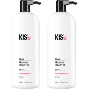 KIS - Kappers KeraMax - 2 x 1000 ml - Shampoo