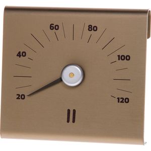 Design Sauna Thermometer Champagne (15cm)