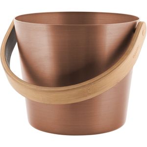 Design Sauna Emmer met beugel - Koper Bruin (5L)