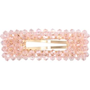 Mineas Hairclip Crystal Pearls Pink