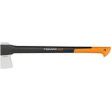 Fiskars Kloofbijl, incl. mesbeschermer voor veilig transport, lengte: 71 cm, antikleeflaag, hoogwaardig staal/glasvezelversterkte kunststof, zwart/oranje, X21–L, 1,63 kg, 1015642